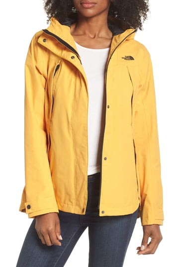 Women's The North Face Ditmas Rain Jacket, Size X-Small - Yellow | Nordstrom