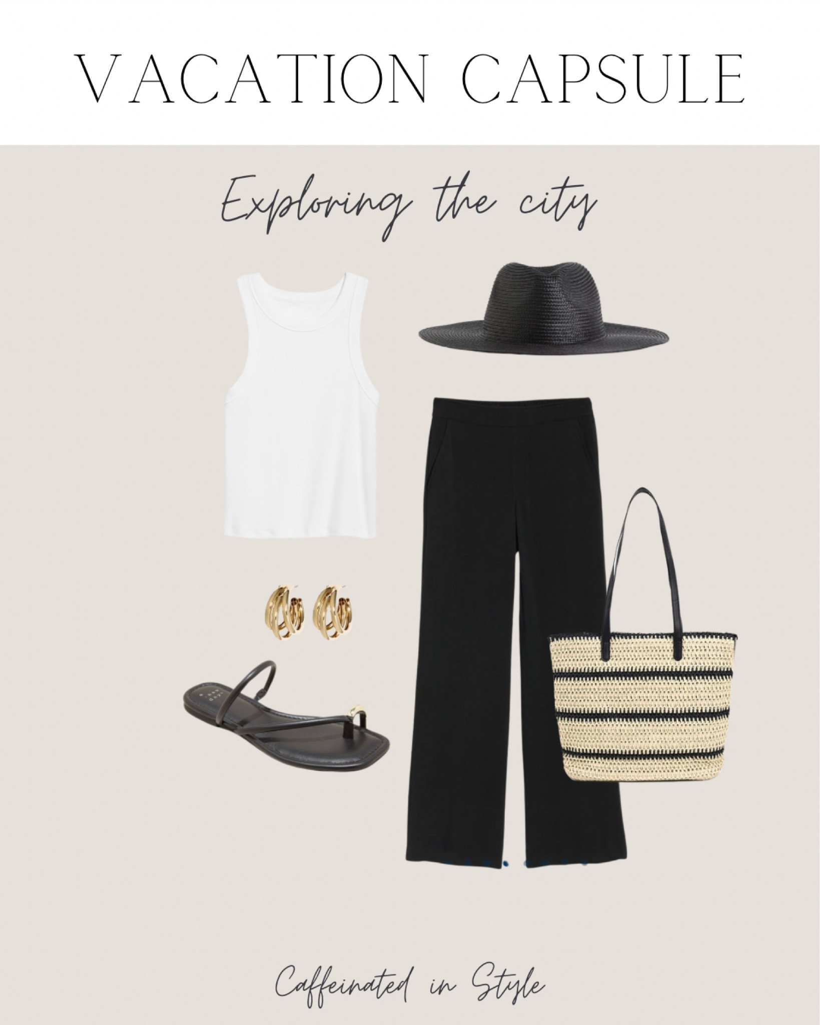 Vacation Capsule// EXPLORING THE CITY

Comfortable and lightweight pants for the hot temps. 

#LTKtravel #LTKfindsunder50 #LTKstyletip