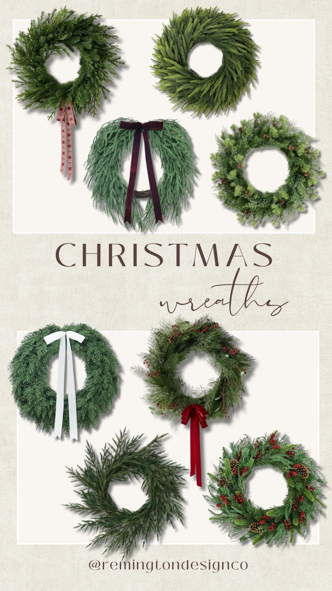 Christmas wreath favorites for the season! 

#LTKHome #LTKHoliday #LTKSeasonal