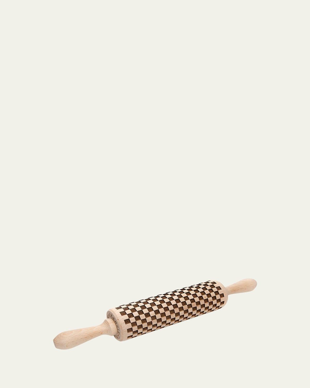 14.75" Check Rolling Pin | Bergdorf Goodman
