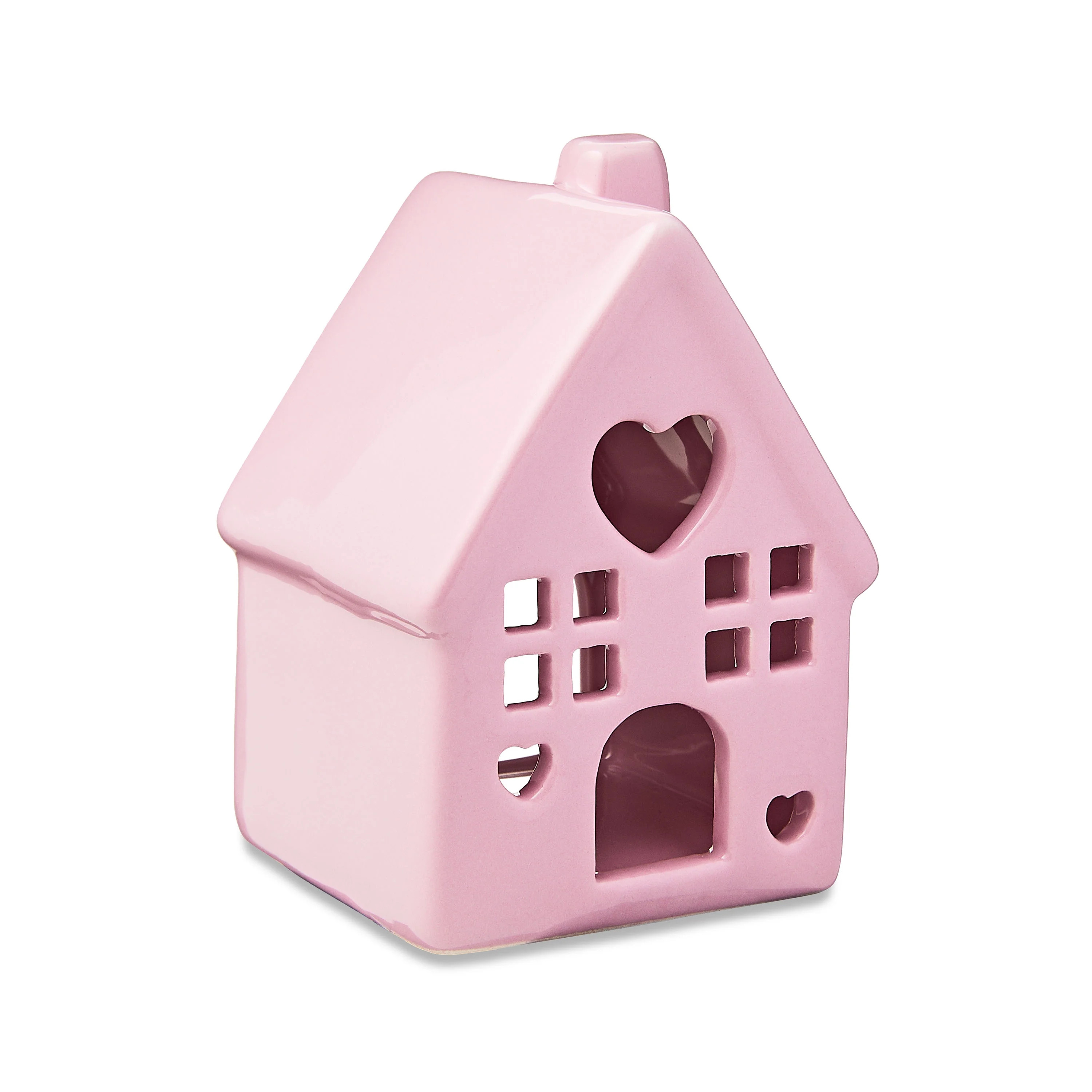 Valentine’s Day Pink House Tabletop Decoration, 4", by Way To Celebrate | Walmart (US)