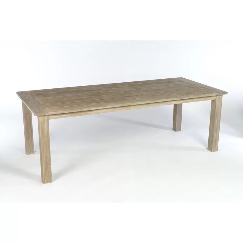 Pratt Teak Solid Wood 8 - Person Dining Table | Wayfair North America