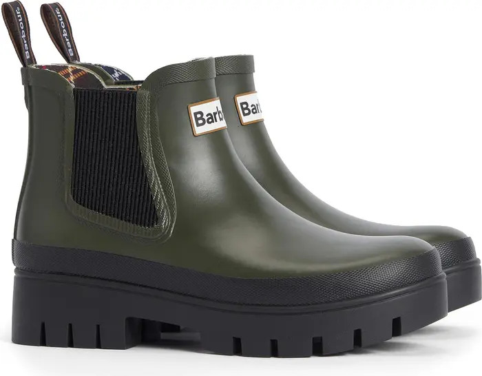 Barbour Halton Waterproof Chelsea Rain Boot (Women) | Nordstrom | Nordstrom