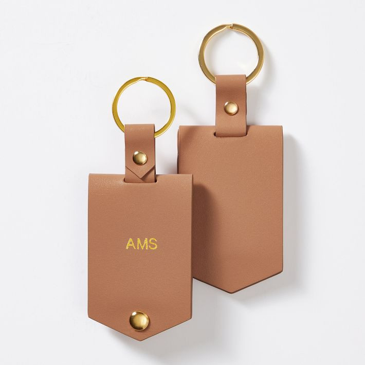 Leather Photo Keychain | Mark and Graham