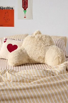 Ecru Faux Fur Boo | Urban Outfitters UK