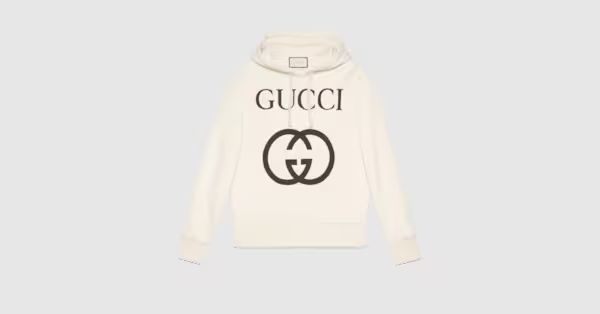 Hooded sweatshirt with Interlocking G | Gucci (US)