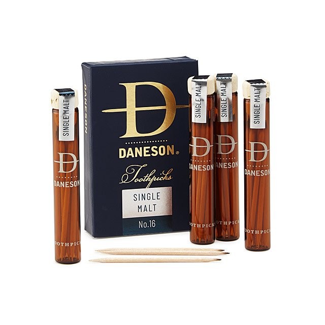 Scotch-Infused Toothpicks Gift Set | UncommonGoods