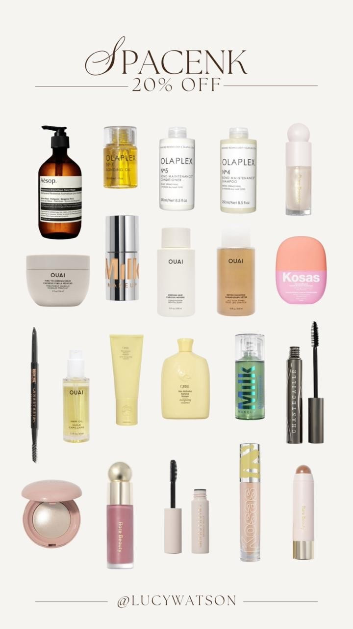 20% off my favourite items at SpaceNK 🫧

#LTKuk #LTKautumn #LTKbeauty