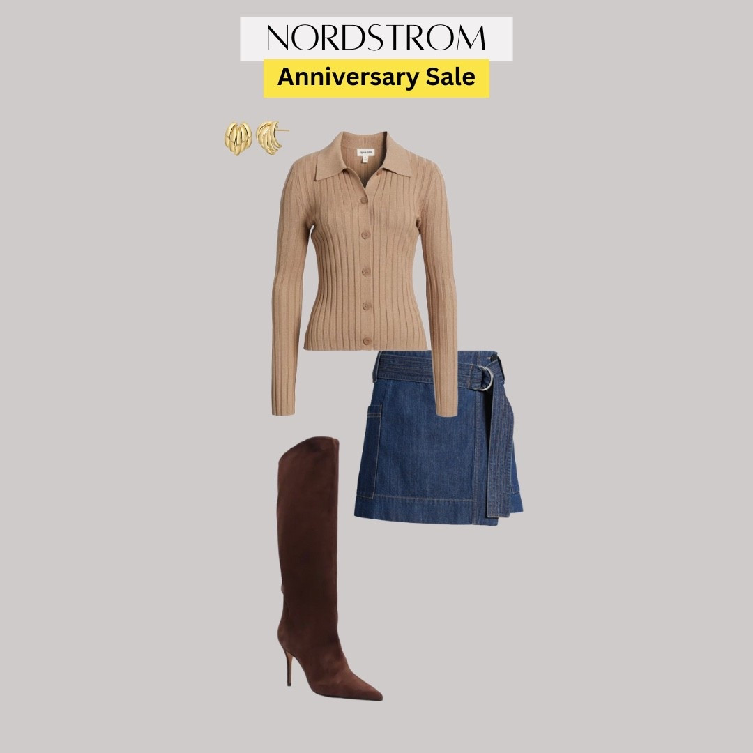 Nordstrom Anniversary Sale Outfit 



Nordstrom sale, NSALE, denim skirt, brown boots, fall transitional outfit, going out look, happy hour outfit, style fashion, 

#LTKStyleTip #LTKU #LTKShoeCrush