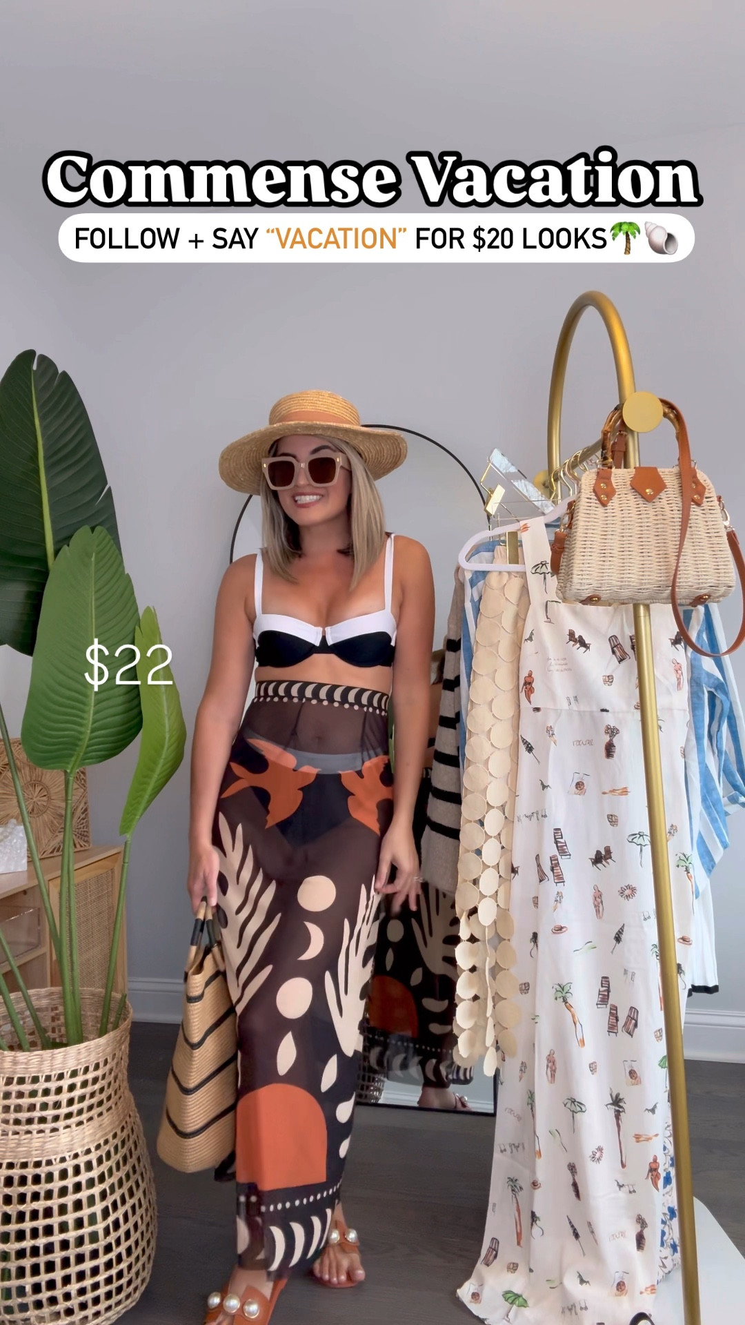 COMMENSE + Amazon VACATION 🌴🐚You’ll be obsessed with Commense, the quality is so Highend!Found the BEST of the Best vacation outfits & put them in one easy list for you!
🤩$10 Bags, Sunnies & Accesories 
🐚$20 Swim, Shorts, Pants & More
🫶$30 Dresses & Skirts you’ll love! 

✨SIZING✨ I’m 5’2” 125lbs wearing size small/4 in everything. 

.
Commense, white shorts, Swimwear, resortwear, Amazon must have, Amazon deals, airport outfit, travel outfit, Target sale, target swim, target shoes, Amazon bathing suits, Amazon swimwear, Amazon sarongs, Amazon coverups, beach coverups, sandals, Amazon coverups, Amazon shots, Amazon white shorts, white shores, Amazon striped top, striped blue top, beach bag, beach hat, bronze oil, skincare, beach bag, cross body bag, Amazon dresses, vacation dress, swimsuit, sunglasses, travel outfit, travel set 2 piece set, Amazon two piece set 

#LTKTravel #LTKSaleAlert #LTKSwim