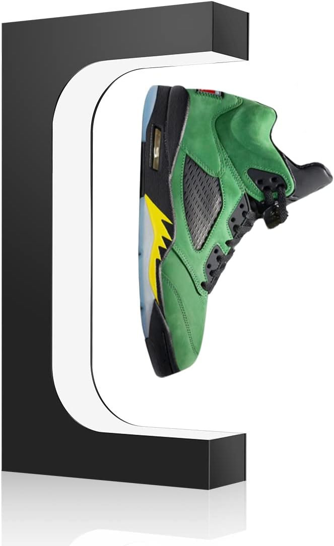 UVEHAS Floating Shoe Display Magnetic Levitation Sneaker Stand with LED Light Rotating Levitating... | Amazon (US)