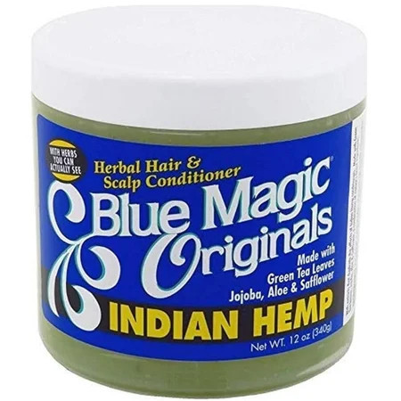 Blue Magic Originals Indian Hemp Herbal Hair & Scalp Conditioner, 12 oz, All Hair Types | Walmart (US)