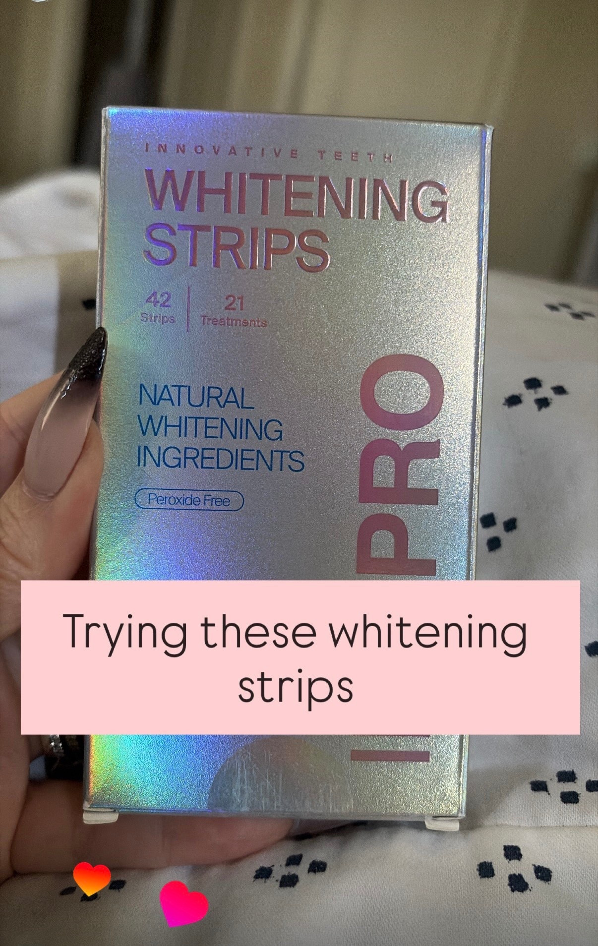 Organic whitening strips that don’t hurt and that actually work