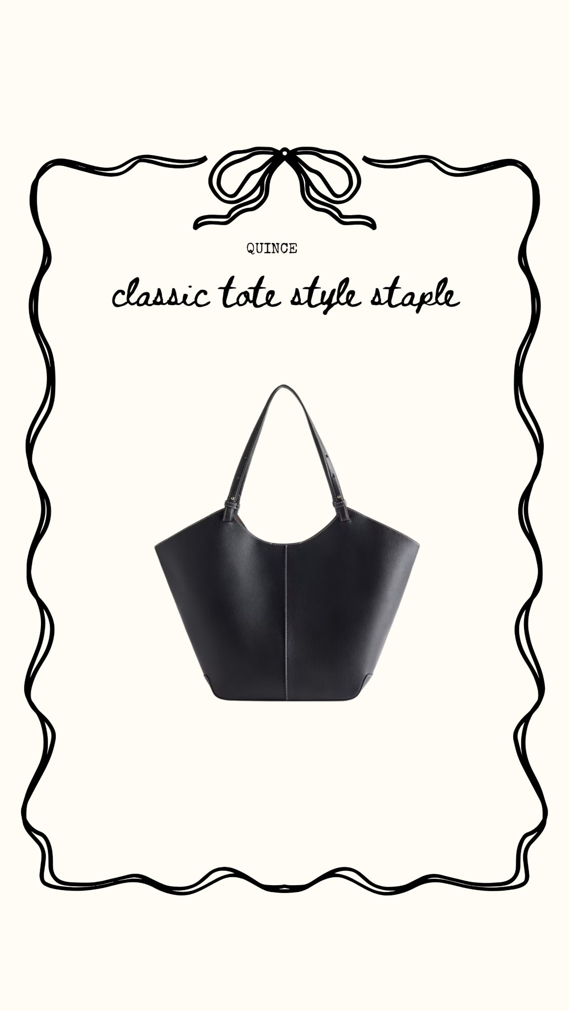 black tote bag, chic outfit 

#LTKootd #LTKSeasonal