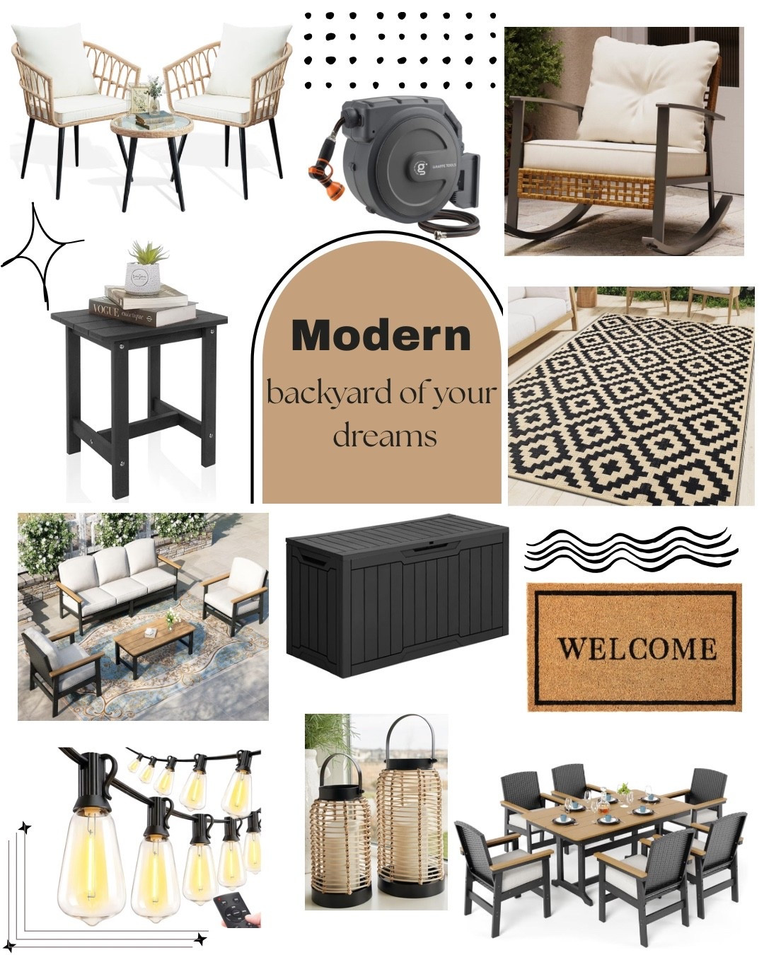Modern backyard refresh 🤍
Rounded up easy pieces to elevate your outdoor space—cozy seating, neutral textures, warm lighting, and functional finds that make hosting or relaxing feel effortless. Perfect time to start prepping for spring + summer nights outside ✨ Save now, shop when you’re ready!

#LTKSeasonal #LTKSaleAlert #LTKHome