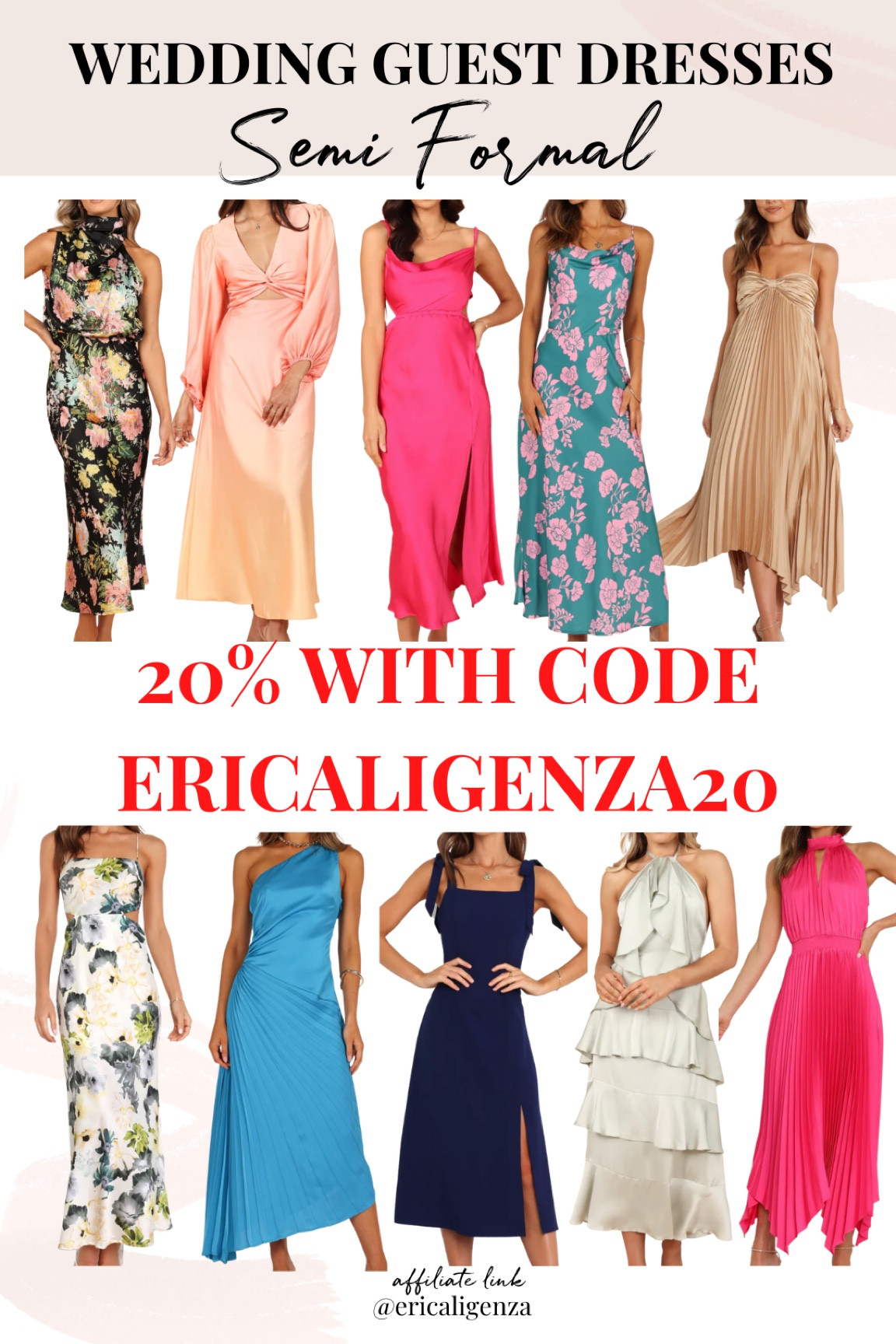 Petal + Pup semi formal wedding guest dresses 👗 

Semi formal wedding guest dress // satin wedding dress // ombré dress // floral wedding guest dress // flower pattern dress // metallic wedding guest dress // halter dress // one shoulder semi formal dress // tiered wedding guest dress // tie sleeve dress // halter semi formal dress 

#LTKwedding #LTKunder100 #LTKFind