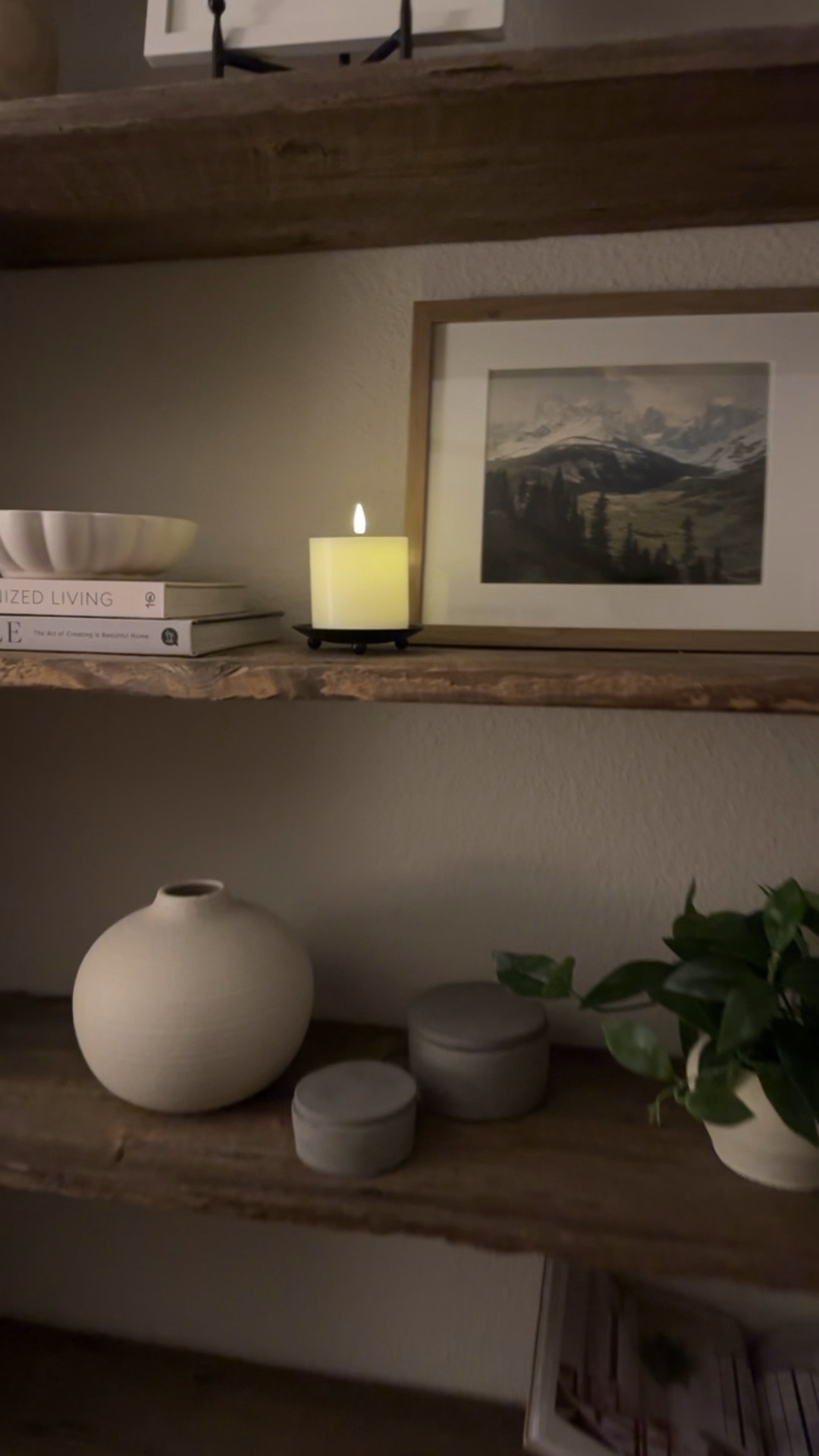 Tried and true favorite home decor! Plus my favorite battery candles for that perfect touch of cozy!

Cozy home, shelf decor, shelf styling, home decor, home design, affordable home finds, shelvess

#LTKselfcare #LTKHome