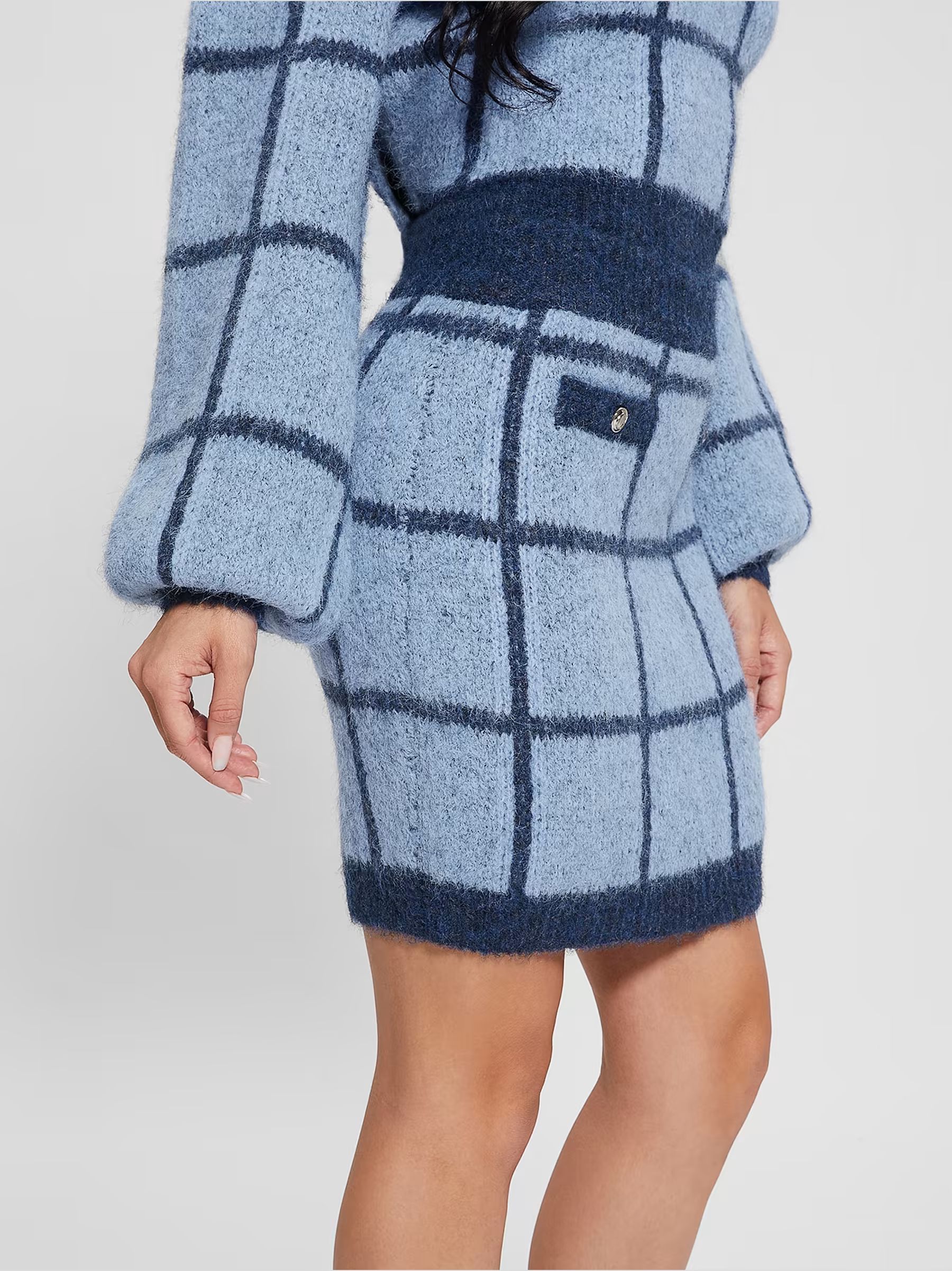 Nadia Plaid Sweater Skirt | Guess (US)