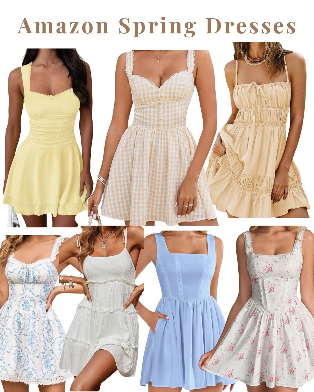 The perfect Spring Dresses & so affordable! 

#LTKgrwm #LTKootd #LTKSeasonal