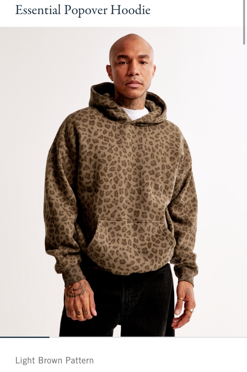ABERCROMBIE LEOPARD HOODIE😍😍🐆 use code “AFLTK” !!! 

#LTKSeasonal #LTKFallSale