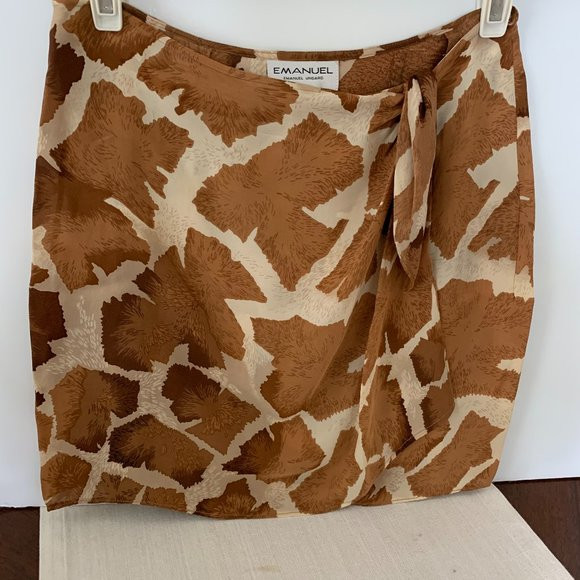 Emanuel Ungaro Wrap Skirt - 100% Silk - final markdwon | Poshmark