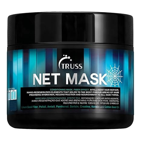 TRUSS Net Deep Conditioning Hair Mask for Damaged Hair - Formulated with Nano-Regeneration for Pr... | Amazon (US)