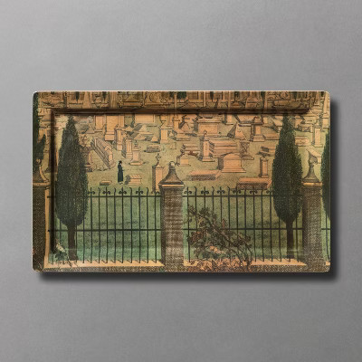 18"x11" Graveyard Melamine Rectangle Serving Tray - John Derian For Target | Target