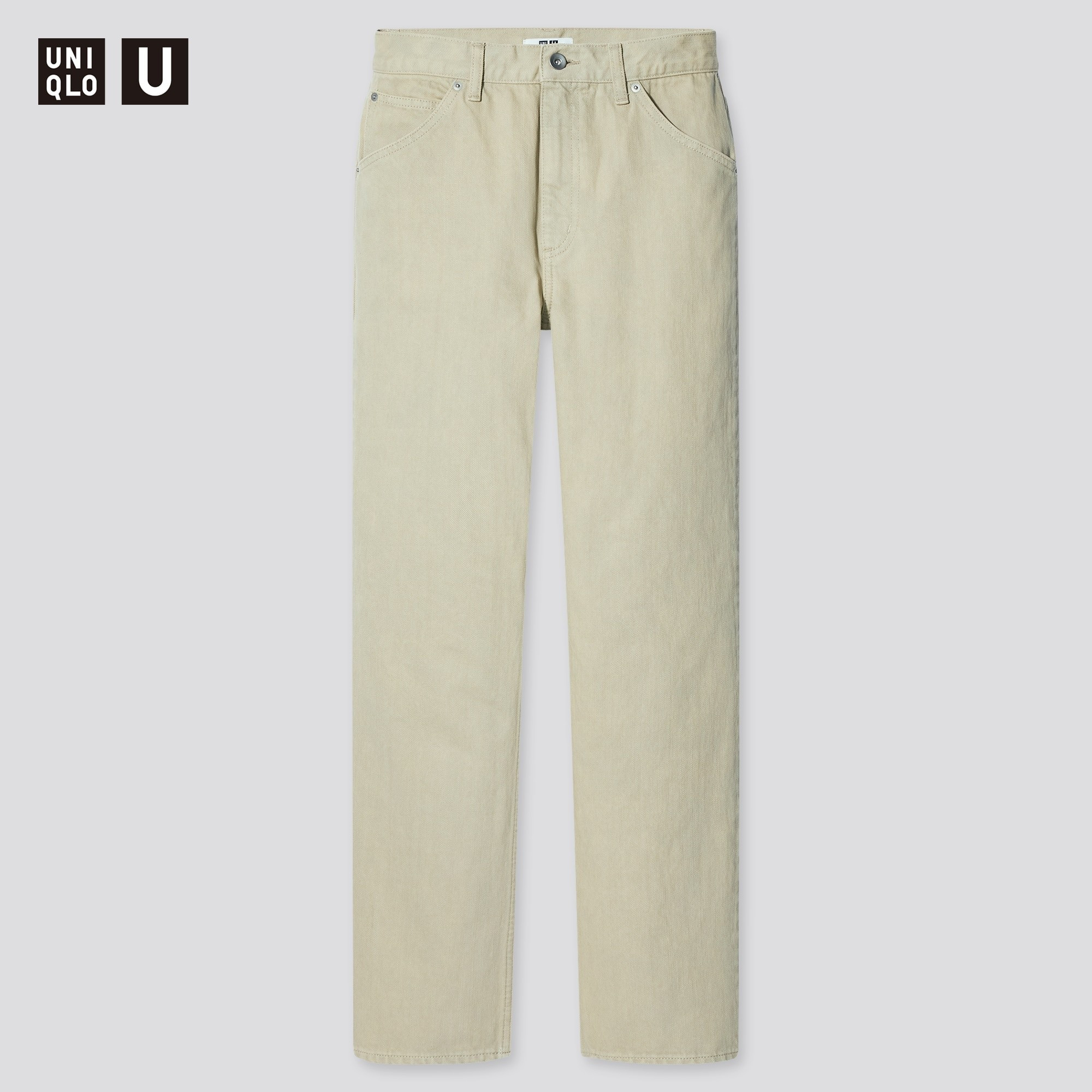 Damen Uniqlo U High Waisted Straight Jeans (Regular Fit) | UNIQLO (DE)
