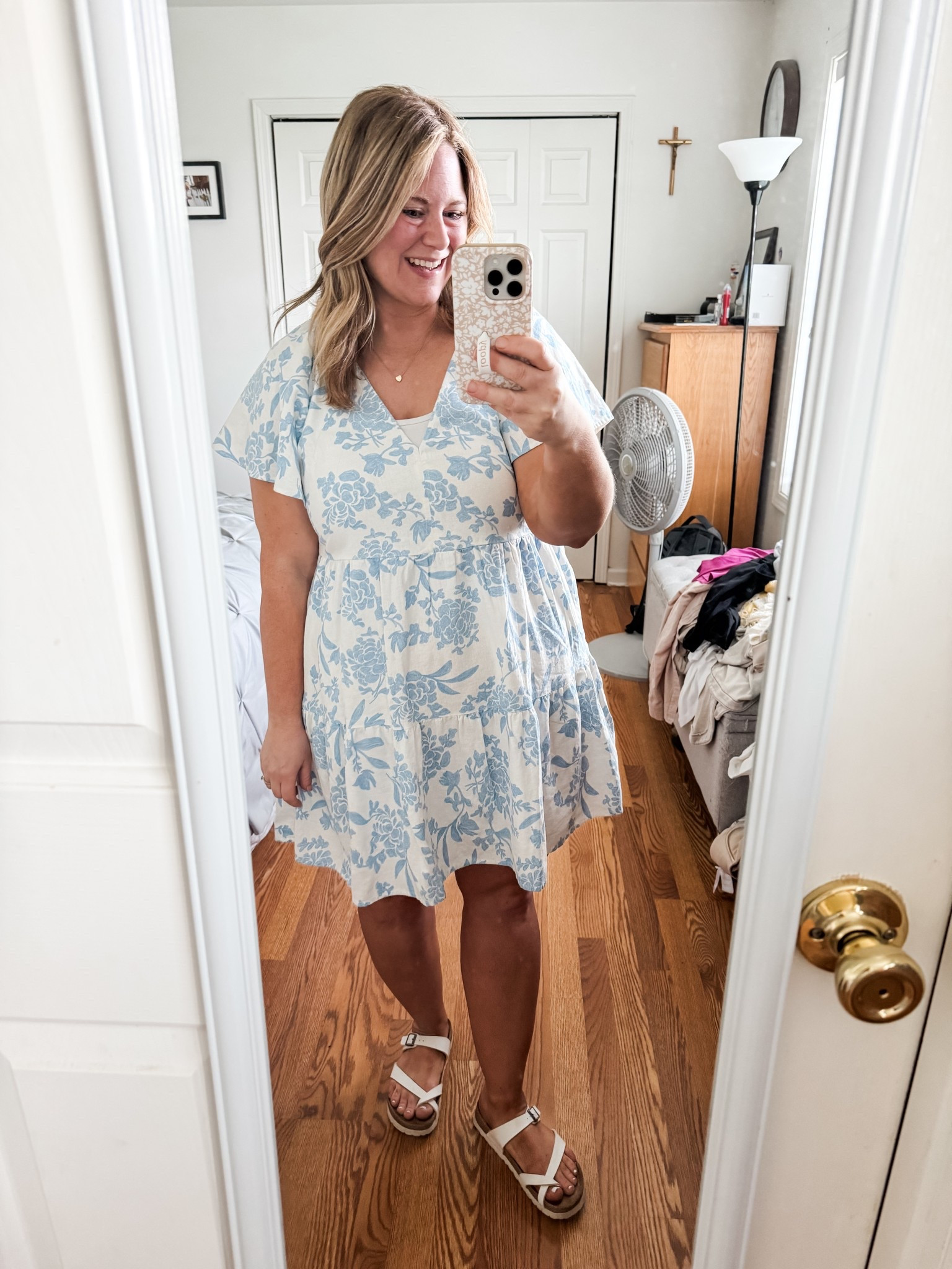 Teacher outfit for a hot day! This linen blend dress is so airy and cool.  It’s mostly sold out so I’ll link a few similar looking dresses!

#LTKMidsize #LTKWorkwear #LTKFindsUnder50