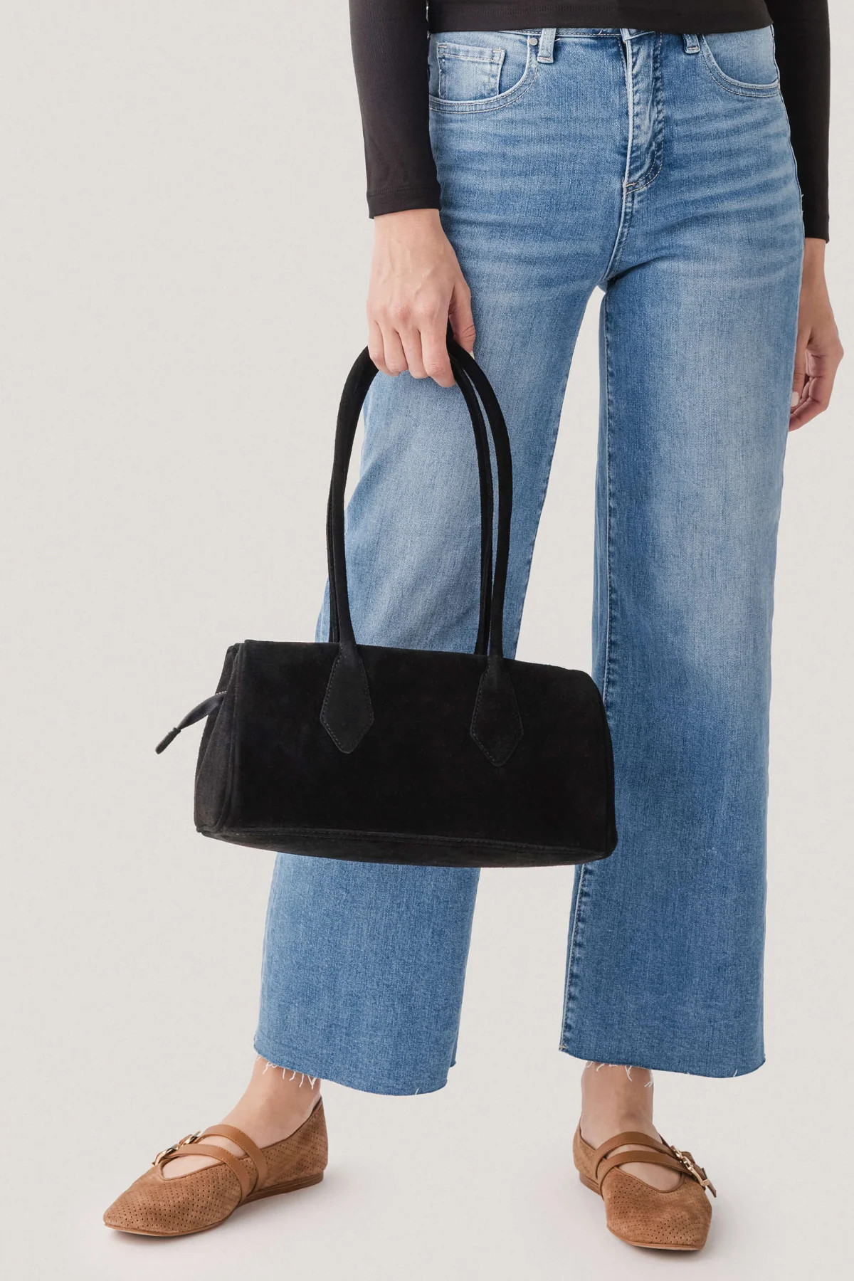Free People Sierra Suede Shoulder Bag | Social Threads