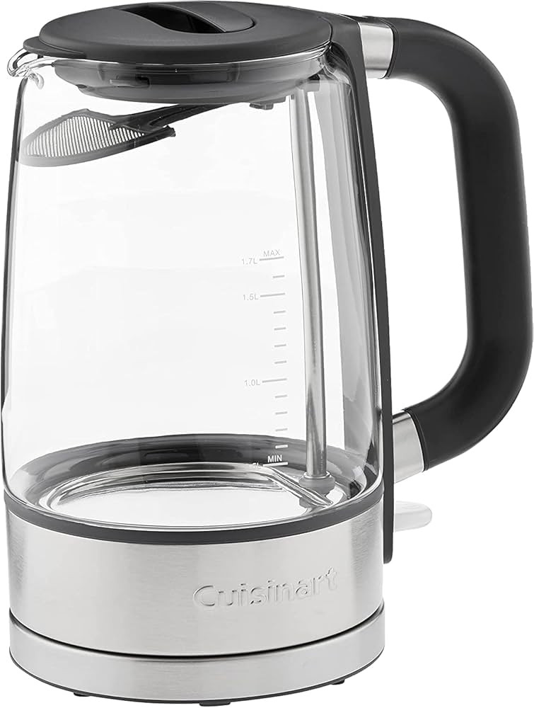 Cuisinart GK-17 ViewPro Cordless Electric Kettle, 1.7-Liter Capacity with 1500-Watts of Power, St... | Amazon (US)