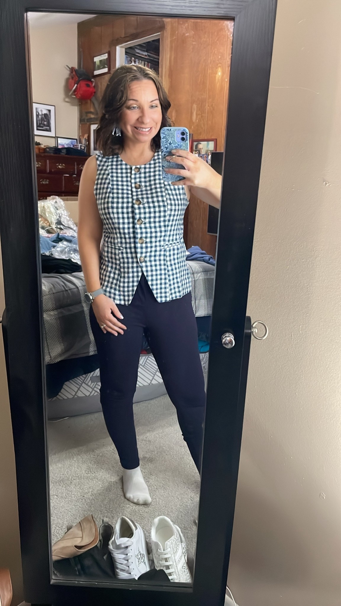 Lauren Conrad gingham top - size small 

#LTKSaleAlert #LTKPetite #LTKWorkwear
