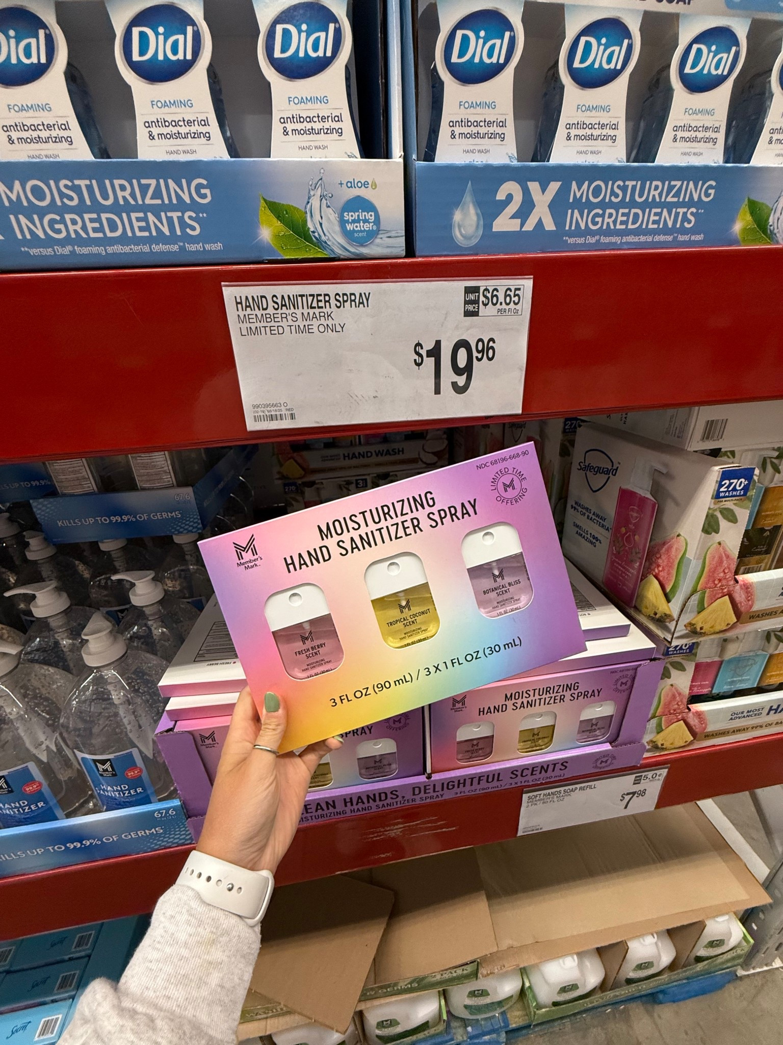 3-pack hand sanitizer that’s a lookalike for touchland! Found these at Sam’s club today and had to grab a pack to stock up the diaper bag, my car, and fanny pack!

#LTKTravel #LTKBeauty #LTKItBag