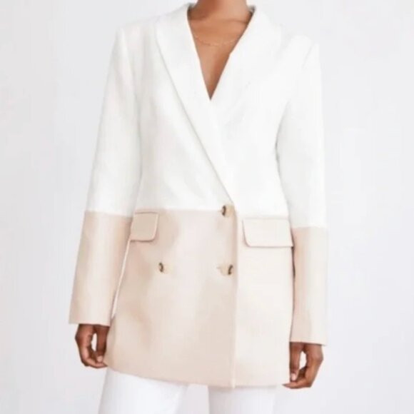 Something Navy Danielle Color Block Blazer - Size S | Poshmark