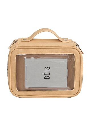 BEIS The On the Go Essentials Case in Beige from Revolve.com | Revolve Clothing (Global)