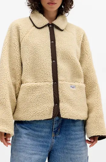 Reversible Fleece & Nylon Jacket | Nordstrom