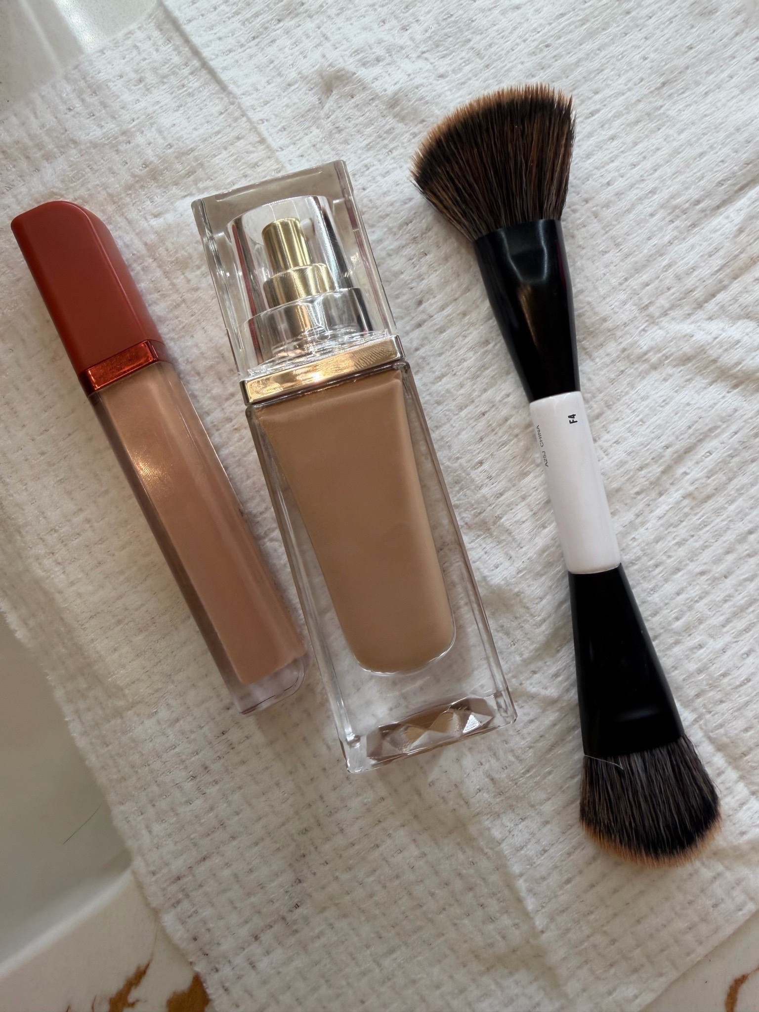 This is the makeup combo I want when I need good coverage without a long routine. A skin smoothing base, lightweight complexion product, and one double ended brush make it easy to blend everything quickly and keep the finish natural.

foundation routine, complexion makeup, makeup brush, double ended brush, everyday makeup, skin smoothing makeup, lightweight foundation, makeup essentials, beauty favorites, simple makeup routine, annabrstyle

#LTKBeauty #LTKOver40 #LTKgrwm