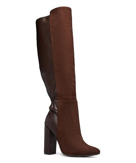 Brown Tareena Block-Heel Boot - Women | Zulily