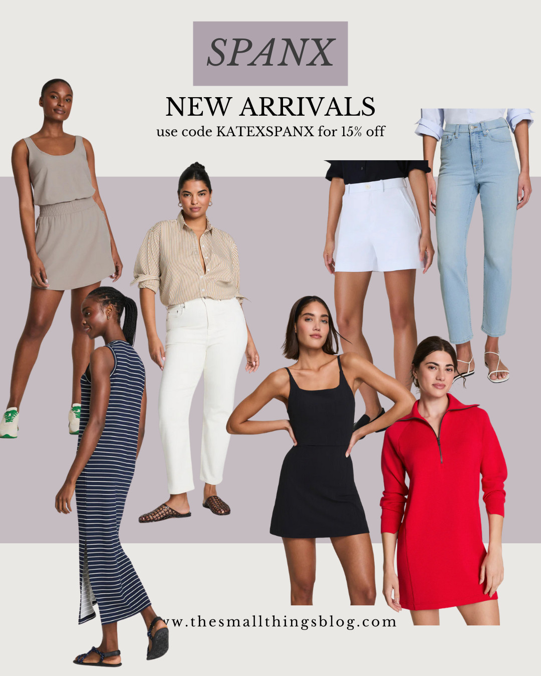 New arrivals that caught my eye from Spanx! Use KATEXSPANX for 15% off! 

 #LTKActive #LTKFindsUnder100 #LTKStyleTip