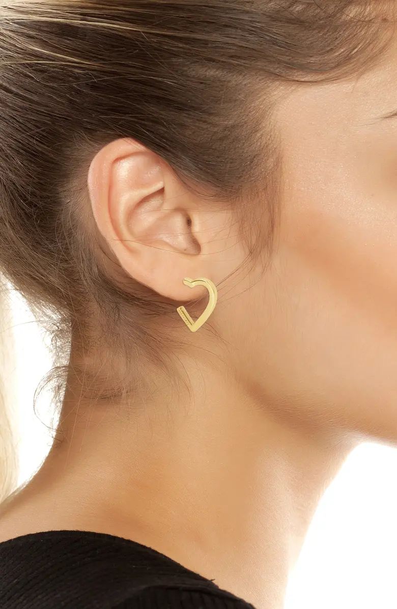Medium Heart Hoop Earrings | Nordstrom