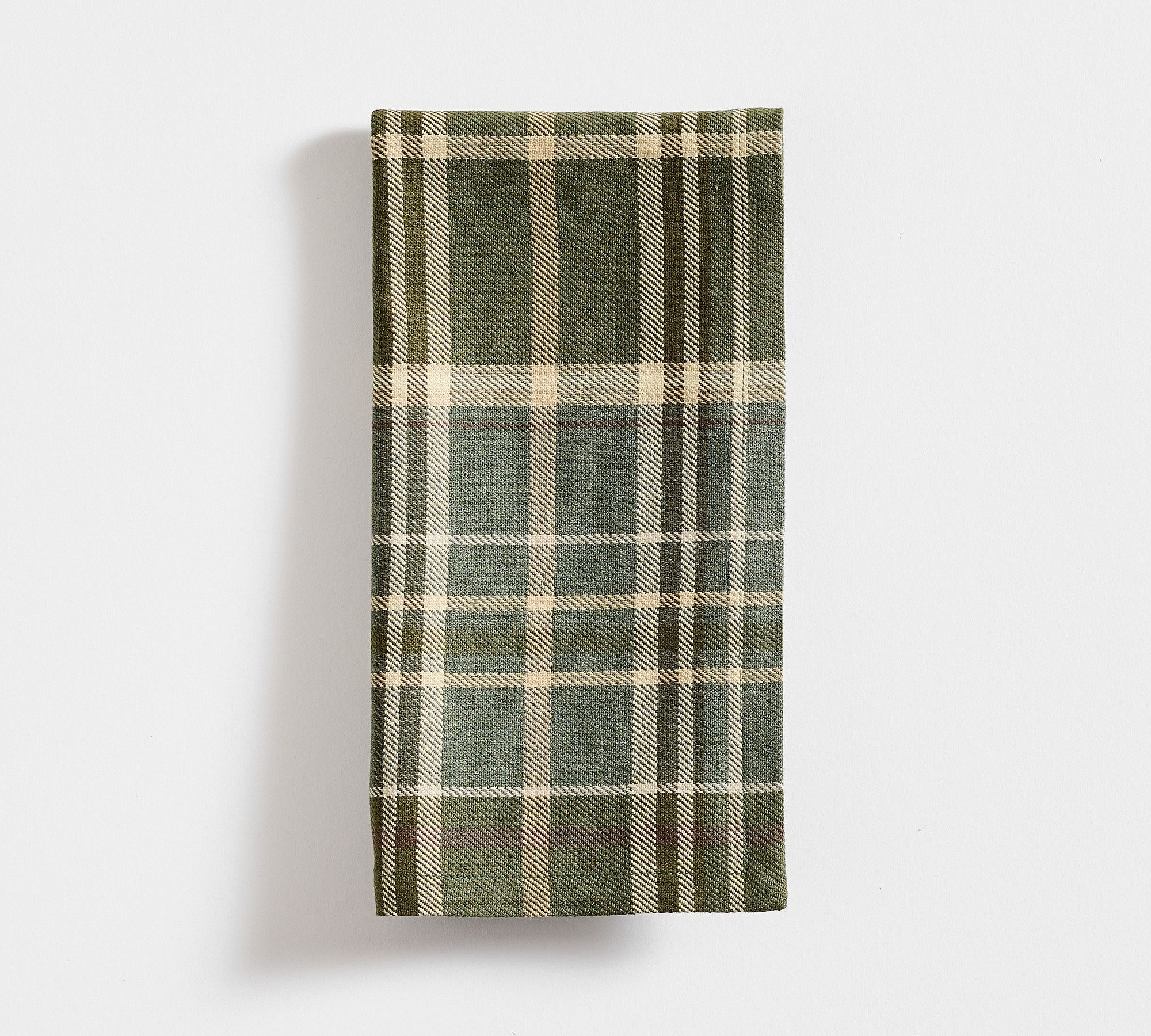 Woodrow Plaid Cotton Napkins - Set of 4 | Pottery Barn (US)