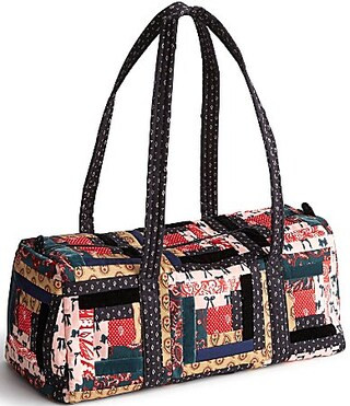 Vera Bradley Paisley Key Patchwork Small Original Duffel Bag - Paisley Key Patchwork | Dillard's