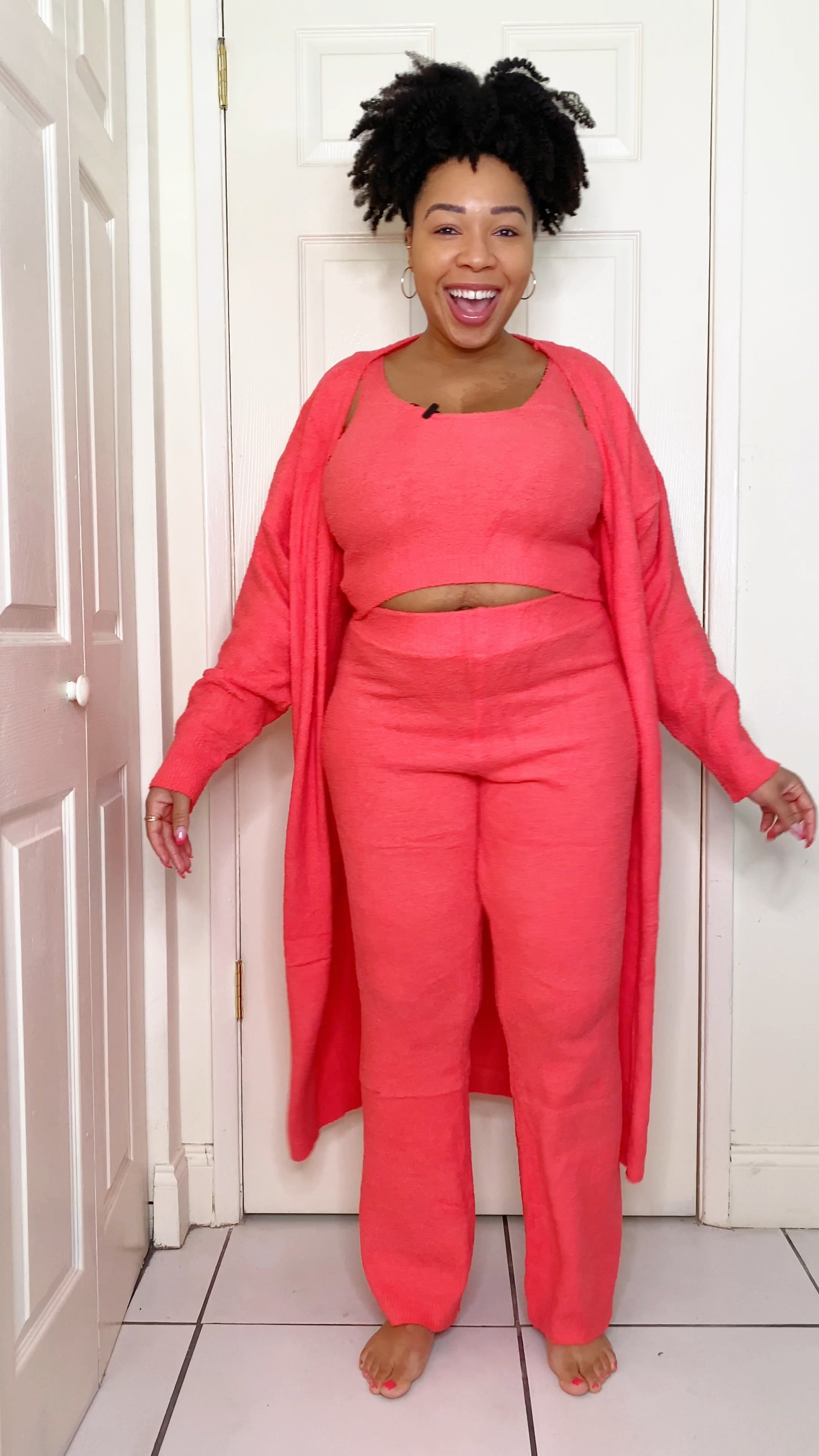 I am loving this loungewear set. It is soft, cozy, and stylish. It really helps boost my confidence level while I’m home taking care of my newborn son. It also comes it several color options 

Stay at home mom outfit
SAHM
Loungewear set
Pajamas 

#LTKunder100 #LTKcurves #LTKstyletip
