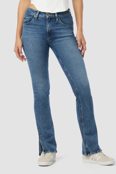 Barbara High-Rise Baby Bootcut Jean w/ Slit Hem | Hudson Jeans