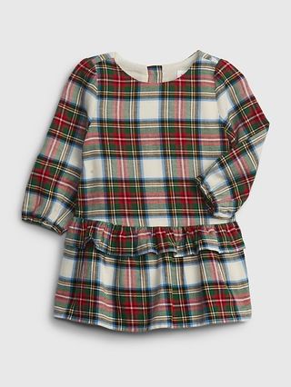 Baby Plaid Ruffle Dress | Gap (US)