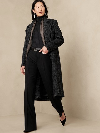 Siena Straight Wool Pant | Banana Republic (US)