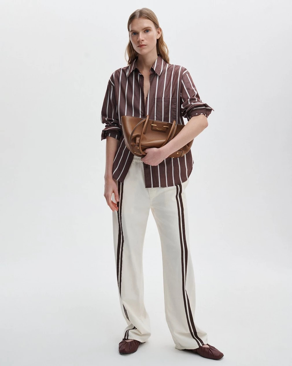 Connie Striped Poplin Shirt | rag & bone