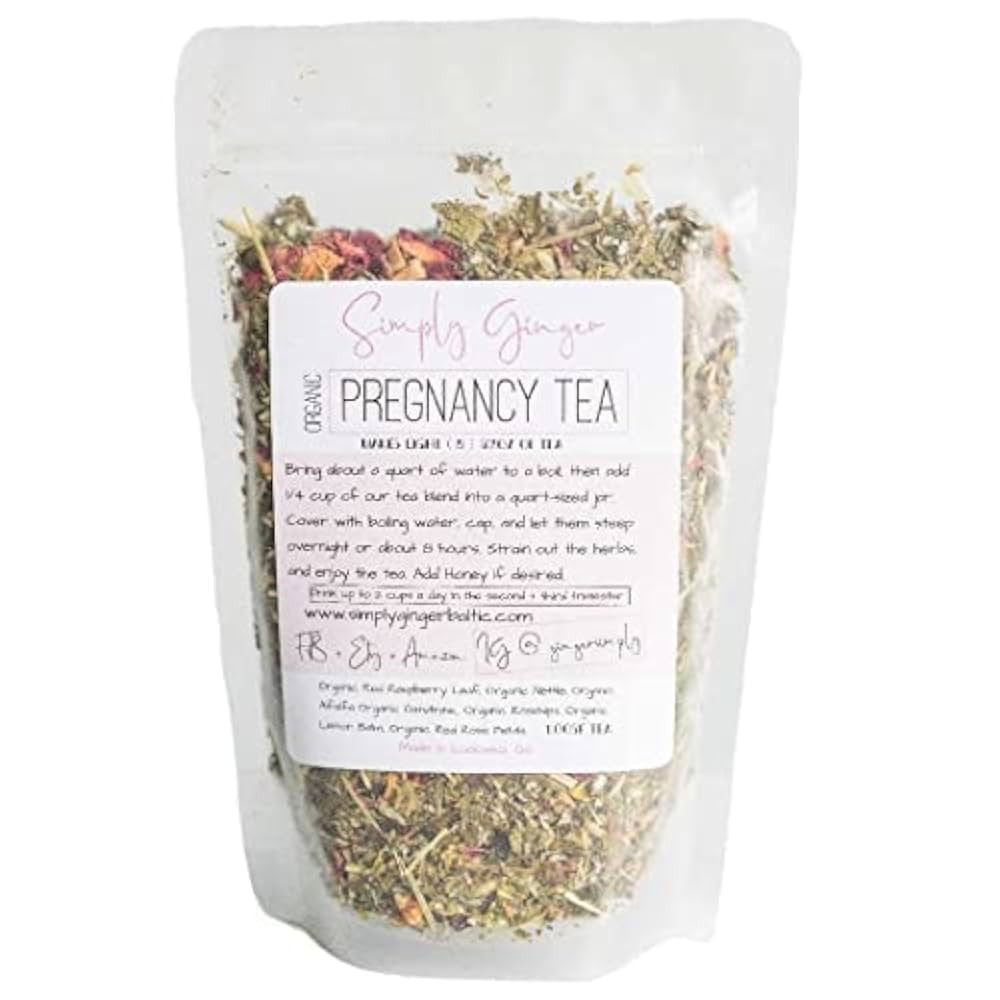 Pregnancy NORA Tea Bags ll 16 Individual Pre-Filled Tea Bags Herbal Tea ll Makes 32 Single Cups o... | Amazon (US)