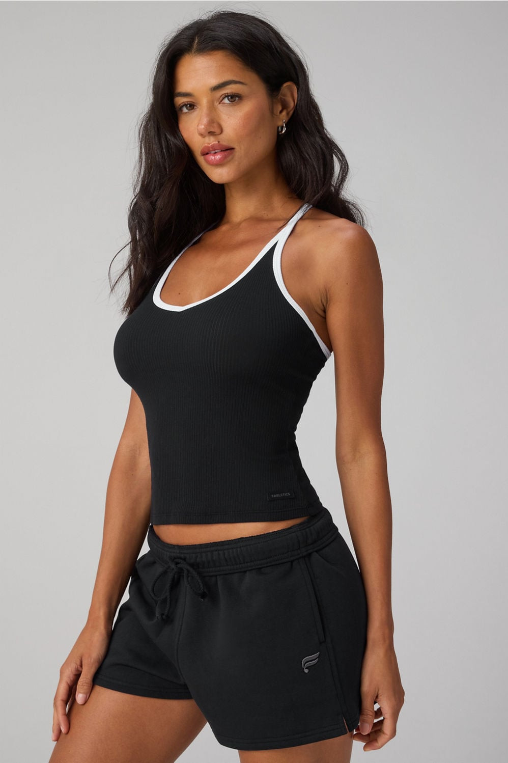 Modal Rib V-Neck Tank | Fabletics