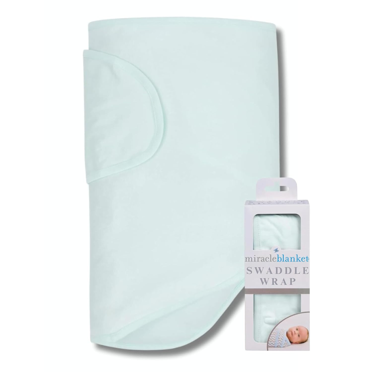Miracle Blanket Swaddle Wrap – Help Your Newborn Sleep Longer – Soft & Secure Sleep Sack for ... | Amazon (US)